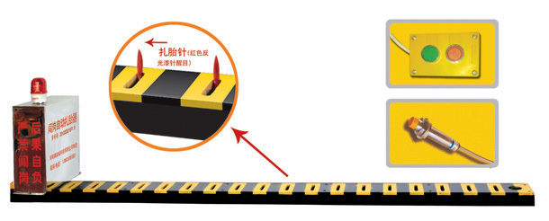 V3嵌入式闖崗自動(dòng)扎胎器/阻車器